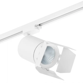 Светильник Трековый с Однофазным Адаптером Lightstar CANNO LED 35W C326296 Белый, Металл, Пластик / Лайтстар