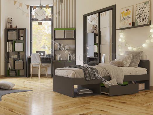 Кровать с ящиком "Неаполь" 2,0*0,8 м