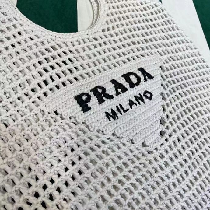 Prada Raffia Tote bag 51x45 cm