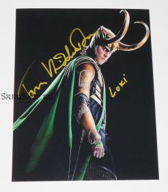 Автограф: Том Хиддлстон. Мстители. Тор. Локи / Loki