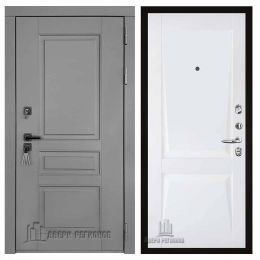 Дверь входная Двери Регионов Сенатор плюс SOLID Перфекто Бархат Вайт