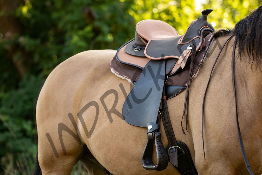 Безленчиковое седло Barefoot Arizona Caramello Limited Edition