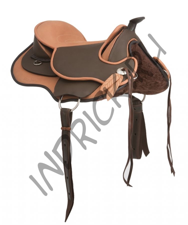 Безленчиковое седло Barefoot Arizona Caramello Limited Edition