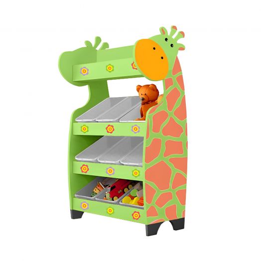 РКСХ25/11 Стеллажная наклонная система хранения "Жирафик" (Лайм)