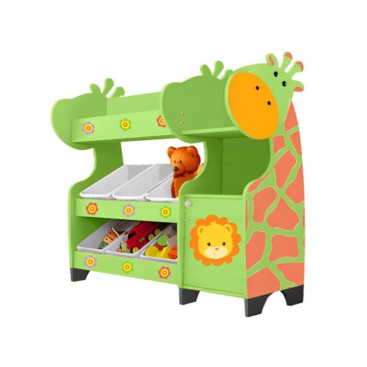 РКСХ25/28 Стеллажная наклонная система хранения "Жирафик" (Лайм)