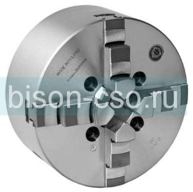 Токарный патрон BISON Польша 3614-400-11 DIN 55026 крепление со стороны кулачков