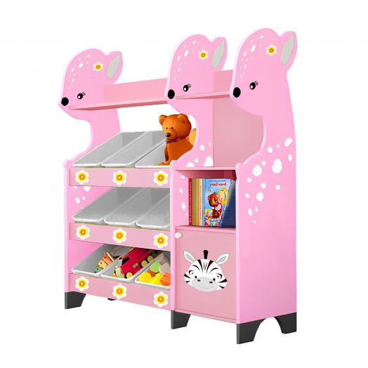 РКСХ35/08 Стеллажная наклонная система хранения "Олененок" (Розовый)