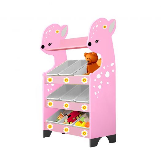 РКСХ35/06 Стеллажная наклонная система хранения "Олененок" (Розовый)