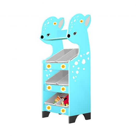 РКСХ31/04 Стеллажная наклонная система хранения "Олененок" (Бирюзовый)