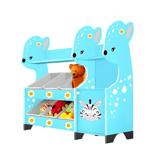 РКСХ31/07 Стеллажная наклонная система хранения "Олененок" (Бирюзовый)