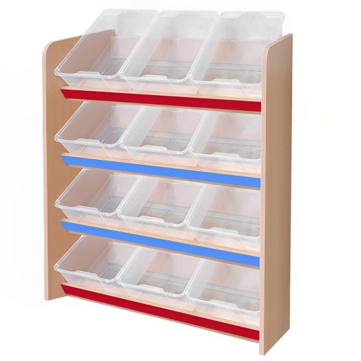 РКСНСХ-24 Стеллажная наклонная система хранения (940х400х2000мм)