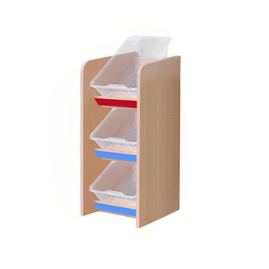 РКСНСХ-19 Стеллажная наклонная система хранения (340х400х1500мм)