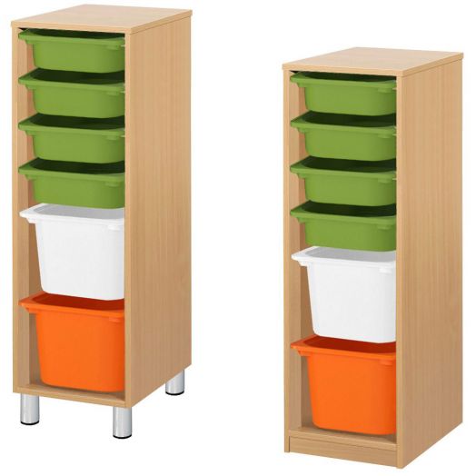 РКСВСХ-1/42 Стеллажная выдвижная система хранения (350х400х1400мм)