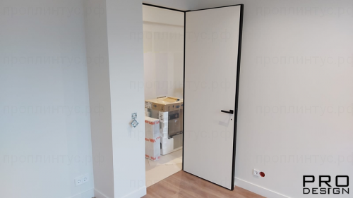 Комплект скрытой двери Pro Design Panel лдсп/под покраску наружного открывания