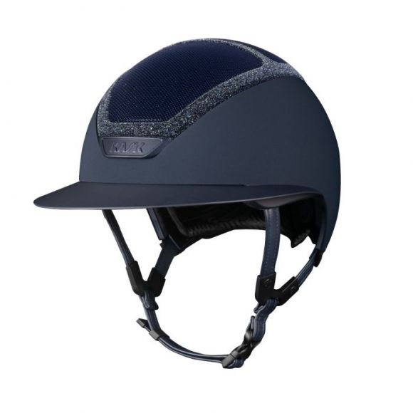 Шлем (жокейка) Kask Star Lady 2.0 Crystals Frame Navy Starry Night Limited Edition