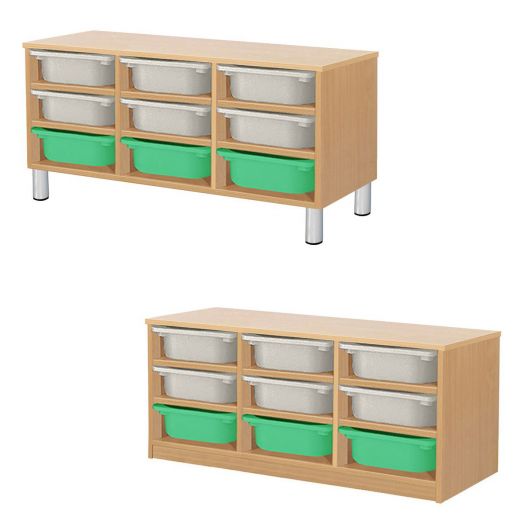 РКСВСХ-3/84 Стеллажная выдвижная система хранения (1000х400х600мм)