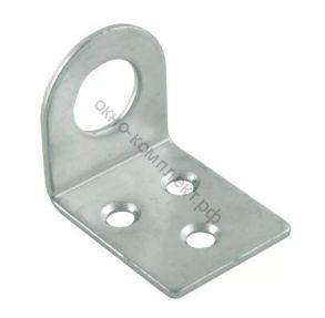 Проушина загнутая 40*40, цинк