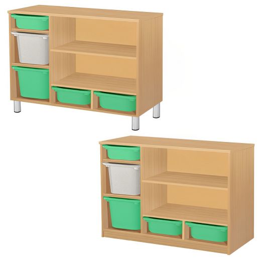 РКТКСХ-К/131 Тумба комбинированная (1000х400х800мм)