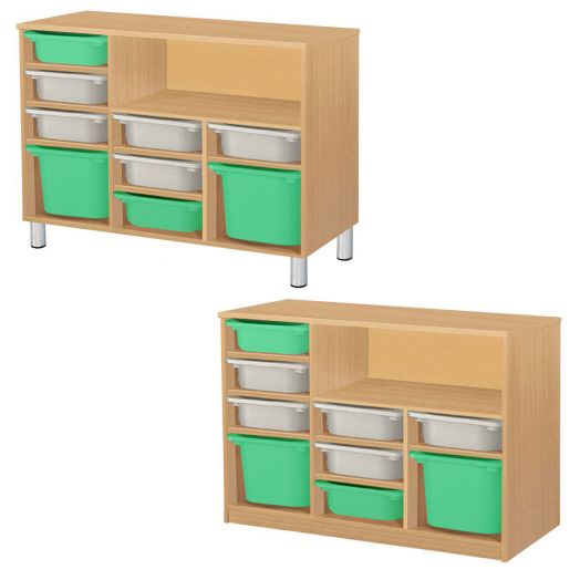 РКТКСХ-К/129 Тумба комбинированная (1000х400х900мм)