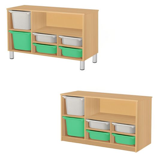 РКТКСХ-К/122 Тумба комбинированная (1000х400х600мм)