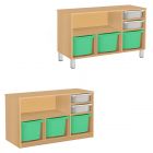 РКТКСХ-К/118 Тумба комбинированная (1000х400х700мм)