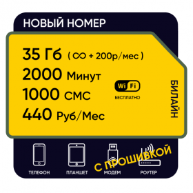 SIM-карта Билайн Ключ 440