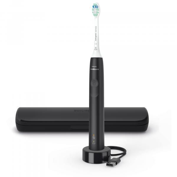 звуковая зубная щетка Philips Sonicare 3100 HX3673/14, черный