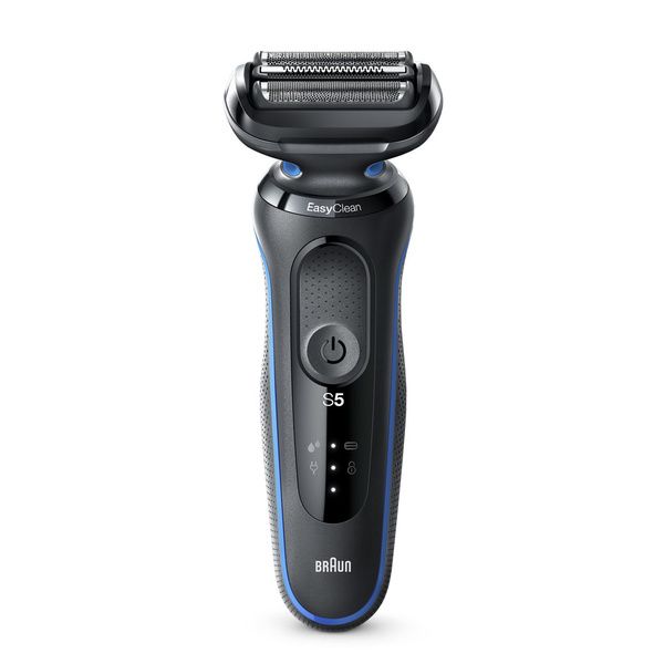Электробритва Braun 50-B1200s Series 5, черный/синий
