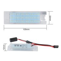 Подсветка заднего номерного знака OpelChevrolet