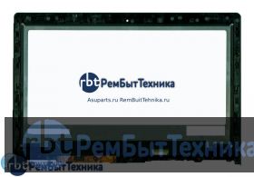 Модуль (Матрица, экран, дисплей + тачскрин)  Lenovo IdeaPad Yoga 2 13 черный с рамкой