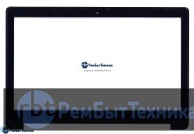 Сенсорное стекло (тачскрин)  Asus Transformer Book Flip TP500LA-1A черное с рамкой