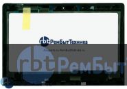 Модуль (Матрица, экран, дисплей + тачскрин)  Lenovo Yoga 900-13ISK 900-13ISK2 черный с рамкой