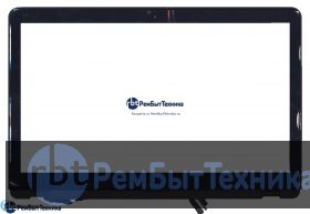 Сенсорное стекло (тачскрин)  Sony Vaio SVF15A черный c рамкой