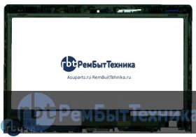 Модуль (Матрица, экран, дисплей + тачскрин)  Lenovo IdeaPad Yoga 3 14 черный с рамкой