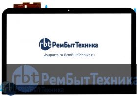 Сенсорное стекло (тачскрин)  Dell TCP14F71 V0.2 черный