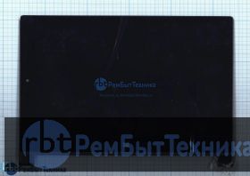 Модуль (Матрица, экран, дисплей + тачскрин)  Lenovo Yoga Tablet 2 1051L черный с рамкой черный