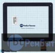 Сенсорное стекло (тачскрин) QSD 701-97068-01 черное