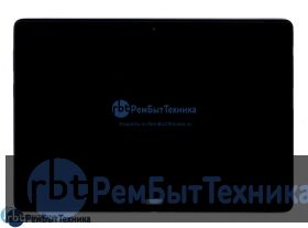 Модуль (Матрица, экран, дисплей + тачскрин)  Lenovo Tab P10 TB-X705L черный с рамкой