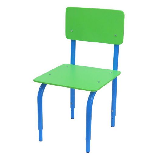 РК2/130 Стул детский на металлокаркасе регулируемый МДФ