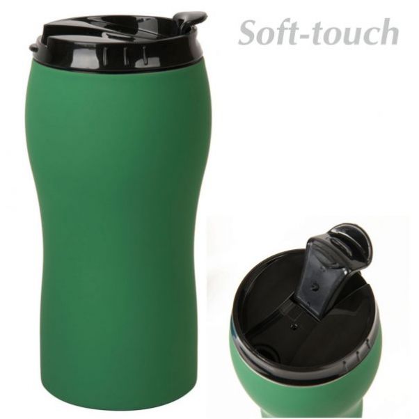 Термокружка VELVET зеленая