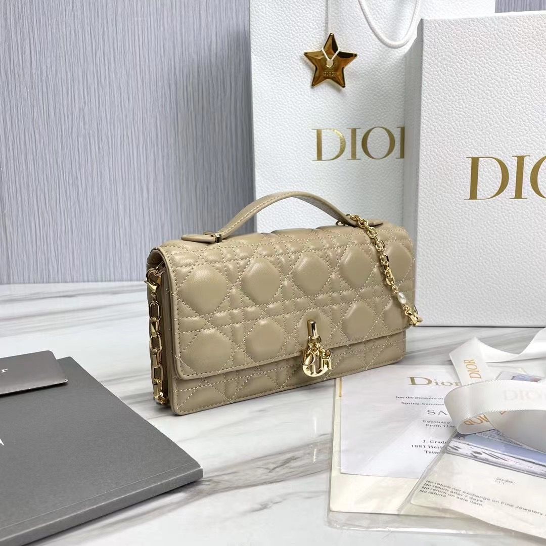 Lady Dior Phone Pouch 18,5x10x4 cm