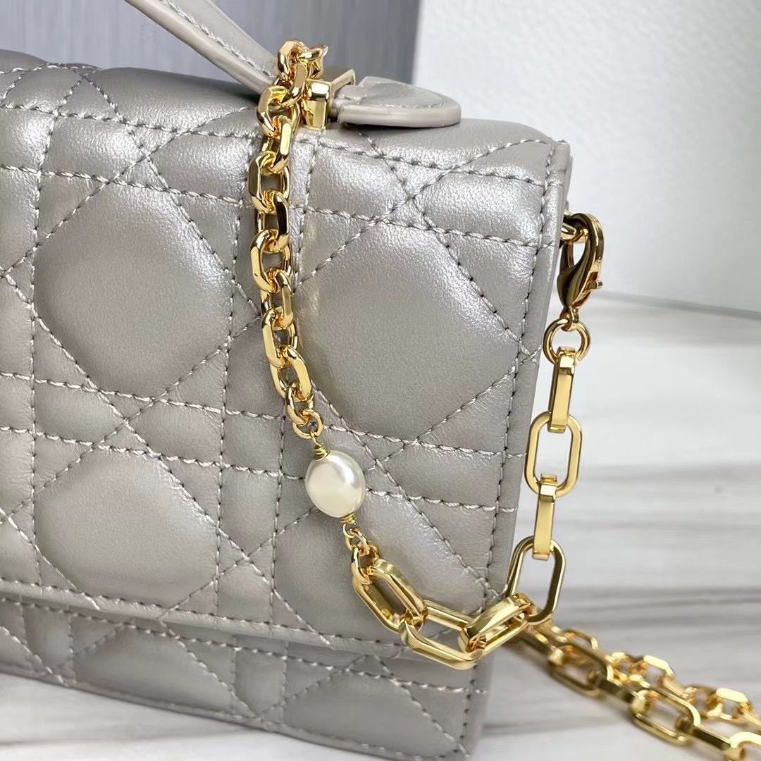 Lady Dior Phone Pouch 18,5x10x4 cm