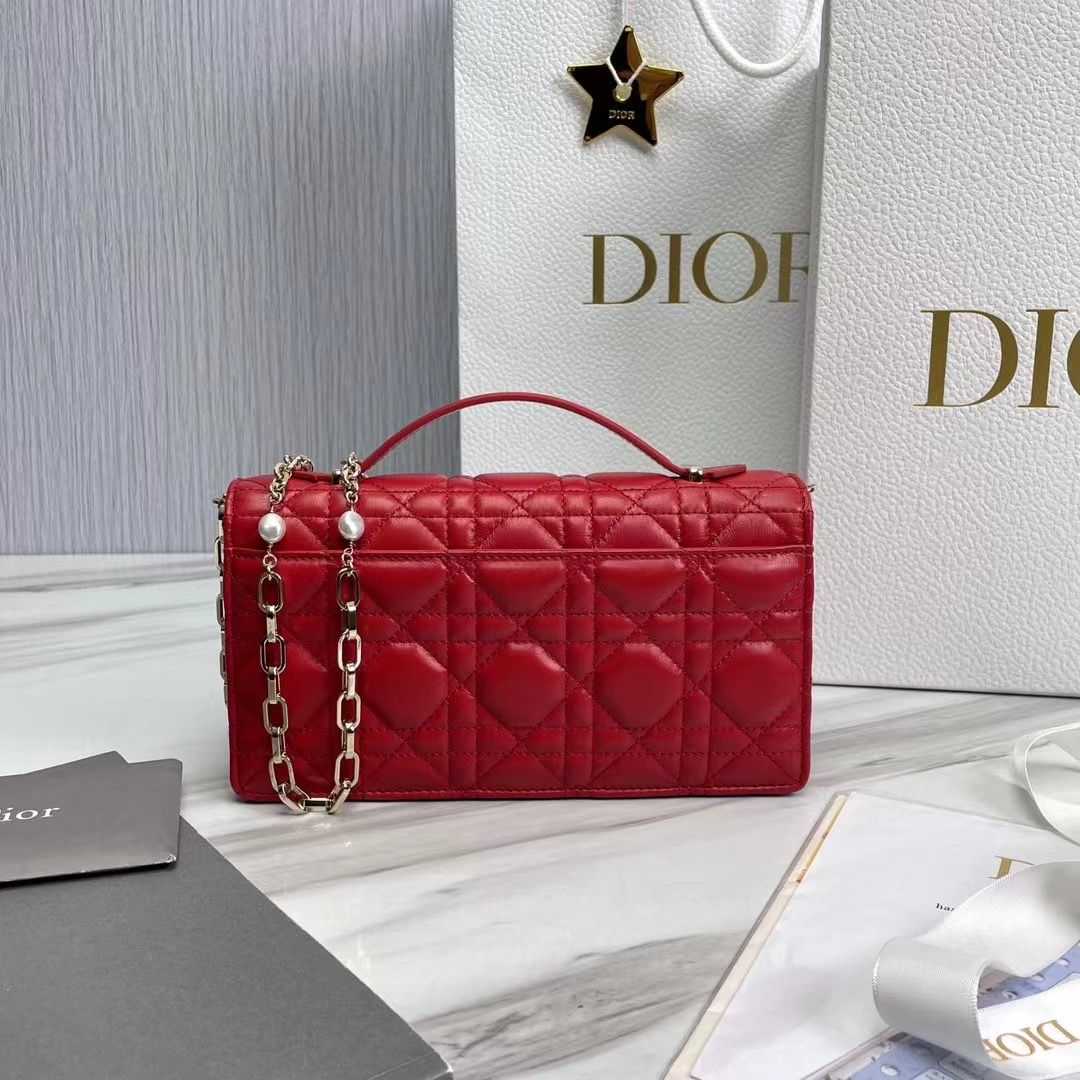 Lady Dior Phone Pouch 18,5x10x4 cm