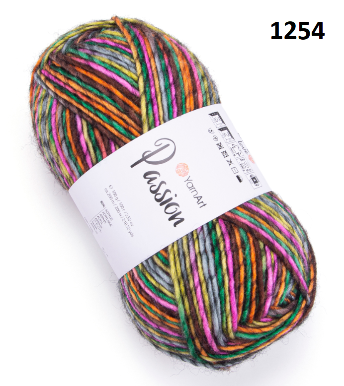 фото Пряжа Passion YarnArt цвет 1254
