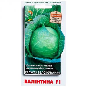 Семена Капуста белокочанная Валентина F1 0,2гр.