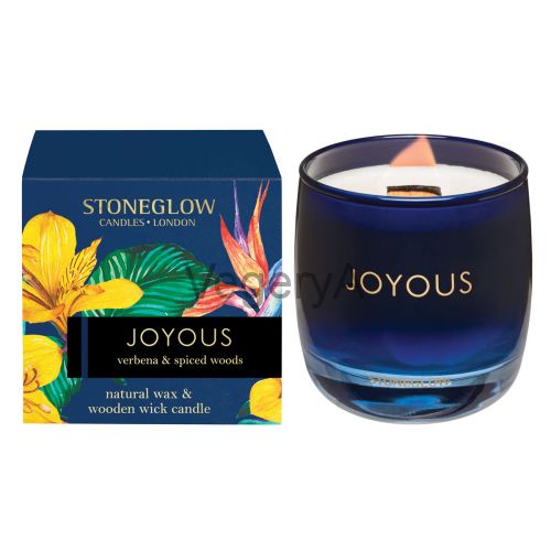 Свеча Радость 200гр StoneGlow Инфузия