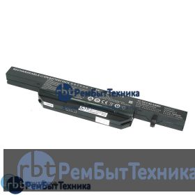 Аккумуляторная батарея для DNS Clevo W650 11.1V 4400mAh W650BAT-6 черная