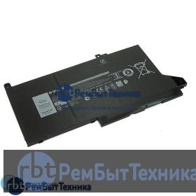 Аккумуляторная батарея для Dell Latitude 12 7280 7480 (DJ1J0) 11,4V 42Wh