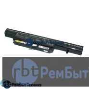 Аккумуляторная батарея для DNS Clevo W240 11.1V 4400mAh W240BAT-6 черная