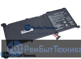 Аккумуляторная батарея для Asus ZenBook Pro UX501VW (C41N1416-4S1P) 15.2V 60Wh OEM черная